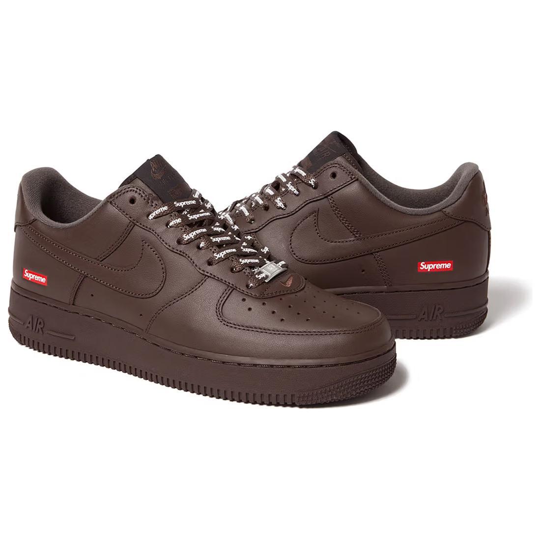 Supreme x Nike Air Force 1 Low Baroque Brown 619368958 70 25849